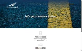 Choice Transport website