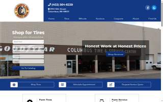 Columbus Tire & Services Center Inc website