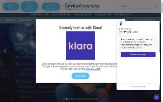 Eye Physicians PC website