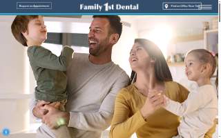 Family First Dental of Columbus website
