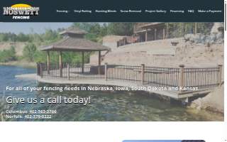 No Swett Fencing website