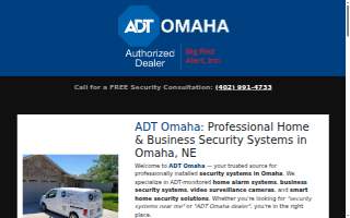 ADT Omaha - Big Red Alert Inc website