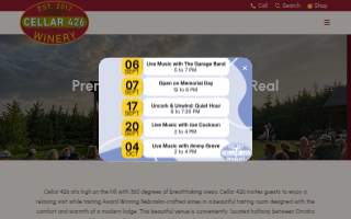 Cellar 426 Winery website