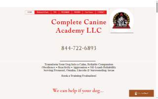 Complete Canine Academy LLC website