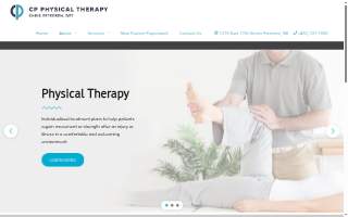 CP Physical Therapy website