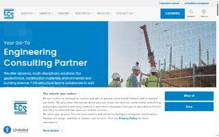 ECS Technology Solutions website