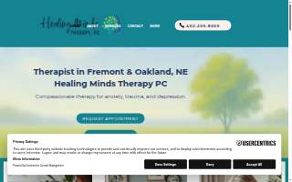 Healing Minds Therapy, PC website
