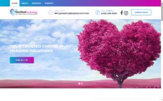 Heartland Audiology website