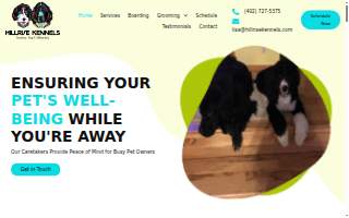 Hillrise Kennels website