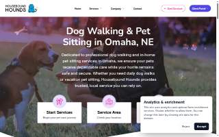 Housebound Hounds website