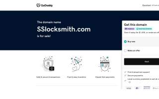 S&S Locksmith website