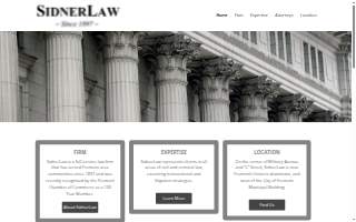 SidnerLaw website