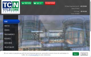 TitleCore National of Fremont website