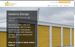 Veskerna Storage website