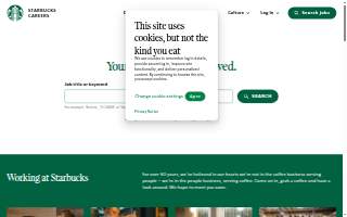 Barista's Coffee House website