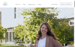 Blauhorn Law website