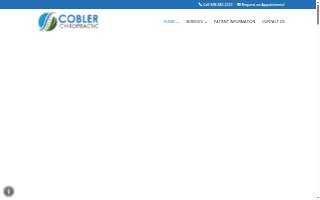 Cobler Chiropractic website