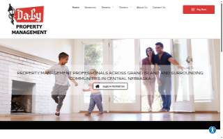 Daly Property Management website