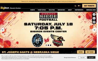 Heartland Events Center website