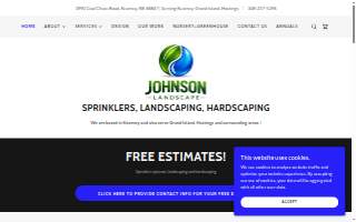 Johnson Landscape of Grand Island website