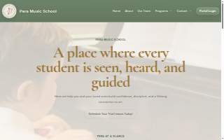Perales Electric website