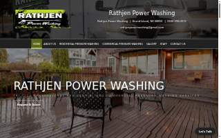Rathjen Power Washing of Grand Island website