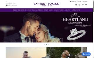 Sartor Hamann Jewelers website