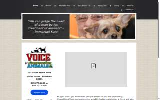 Voice for Companion Animals website