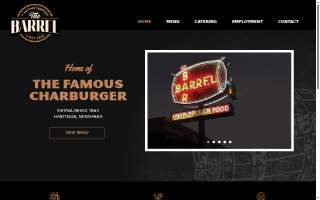 Barrel Bar website