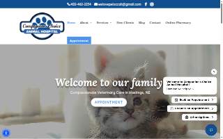Companion's Choice Animal Hospital website