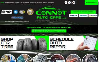 Connot Auto Care website
