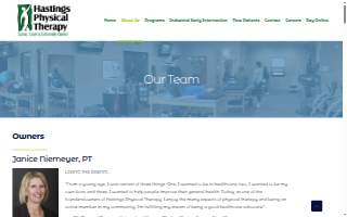 Hastings Physical Therapy: Vonderfecht Sean website