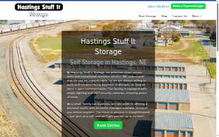 Hastings Stuff It Storage website