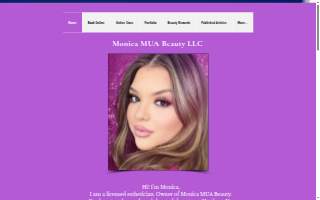 Monica MUA Beauty LLC website
