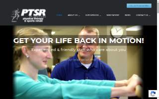 Physical Therapy & Sports Rehab (PTSR) website