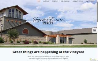 Superior Estates Winery website