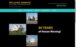 Williams Midwest House Movers Inc. website