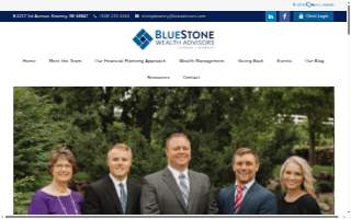 Bluestone Wealth Advisors website