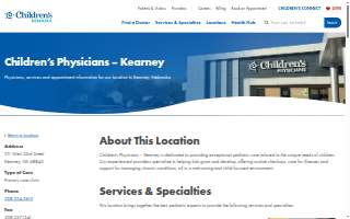 Children’s Physicians – Kearney website