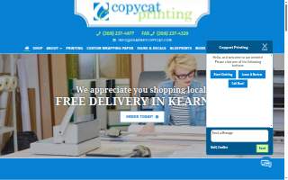 Copycat Printing website