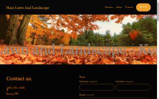 Hass Lawn And Landscape website
