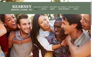 Kearney Dental Clinic website
