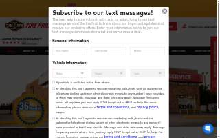 Kearney Tire & Auto Service website