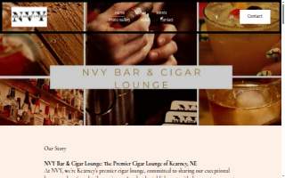 NVY Bar & Cigar Lounge website