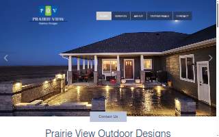 Prairie View Outdoor Designs website