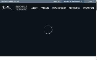 Sandhills Oral & Facial Surgery website