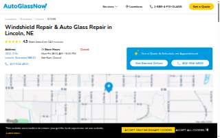 Auto Glass Now of La Vista website