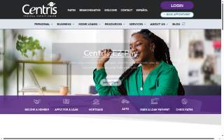 Centris Federal Credit Union of La Vista website