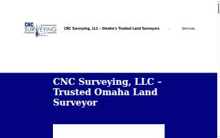 CNC Surveying LLC website