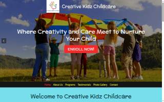 Creative Kidz website